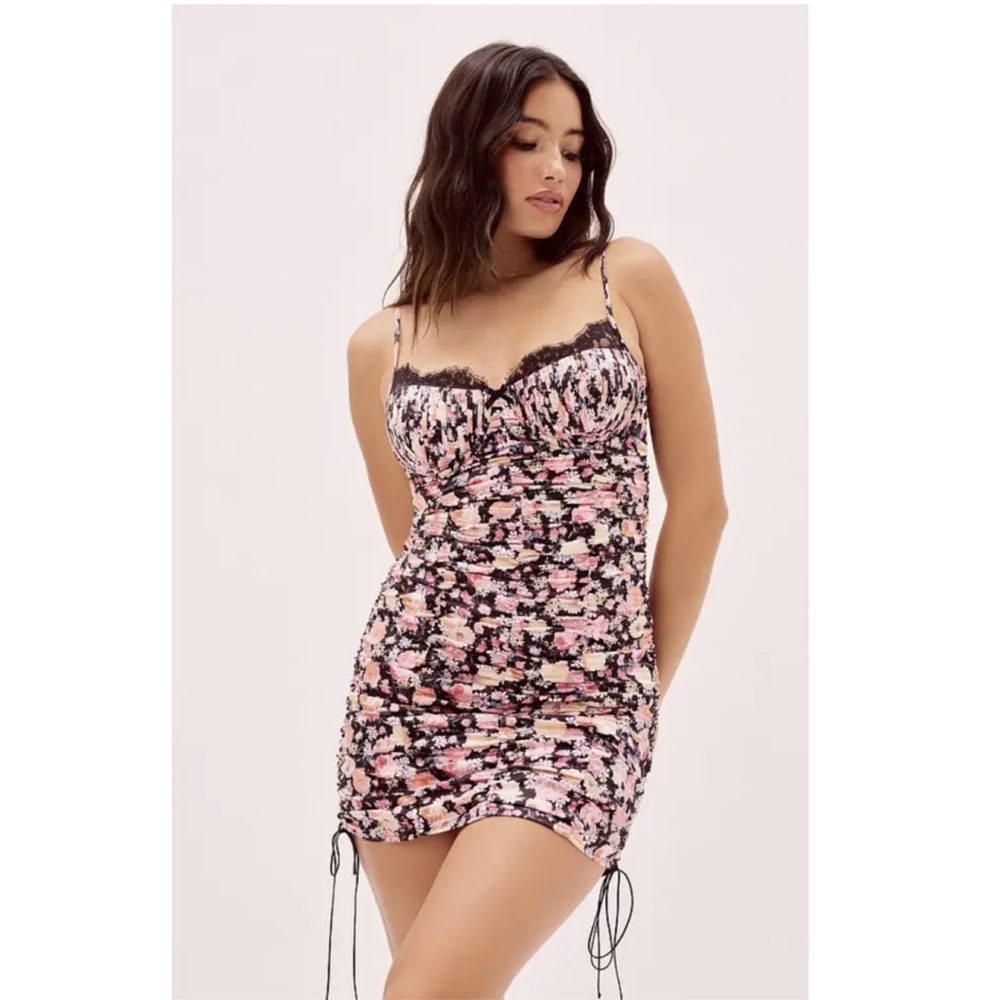 For Love And Lemons Gardenia Mini Dress
